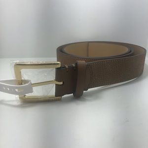 New Michael Kors Tan color Belt Choos size